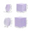 4Pièces Décorations Mousse Pour Art Accessoires Photo 3