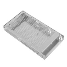 caja fuente alimentación aluminio metálica vacía industrial diy