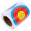 dianas adhesivas fluorescentes 76 mm con pegatinas para flechas 10