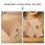 bolsas cubiertos kraft marrón resistentes aceite 300 9
