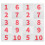 10 pièces baudriers légers numérotés rapides à enfiler pour course 11