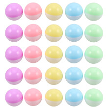 50 Vullbare Ronde Plastic Capsules Voor Feestgoed En Verkoopautomaten