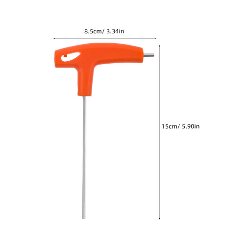 vaso hexagonal 3 mm para reparación y de bicicletas 2