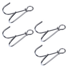 4 . inoxidable doble colgador para