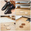 cuir pour nettoyage entretien de chaussures, 4 pièces 7