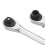 2Pcs Ratchet Wrench 72-Tooth Quick Release Carbon Steel Socket Handle 8