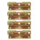 Bed Replacement Parts Iron Golden 4 Sets 1