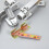 Bed Replacement Parts Iron Golden 4 Sets 6