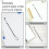 6Pcs Cordão Anti- Preto Para Stylus Com Ressorte 8