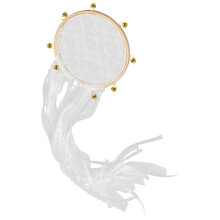 Bohemian Wedding Bell White 1pack 30.0x8.3x8.3in