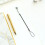 6Pcs Cordão Anti- Preto Para Stylus Com Ressorte 3