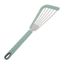 Slotted Fish Turner Spatula With Nonstick Silicone Edge For Cooking