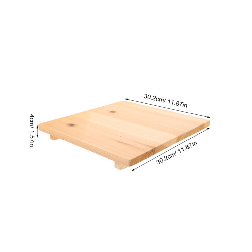 Wedging Board For Pottery - Portable Wood Clay Bat Modeling Tool 2