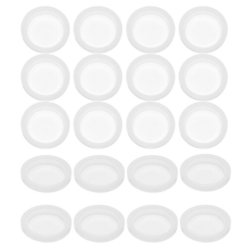 20pcs waterproof silicone pushbutton switch caps for flat buttons