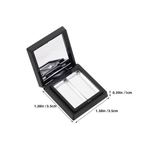 1 Set Empty Makeup Palette With Refillable Pans For Travel 2