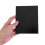 5 Pcs Blank Engraving Plates Engravable Plaque Office Black 4
