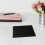 5 Pcs Blank Engraving Plates Engravable Plaque Office Black 5