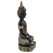 Thai Sitting Buddha Statue For Indoor Outdoor Spiritual Decor
