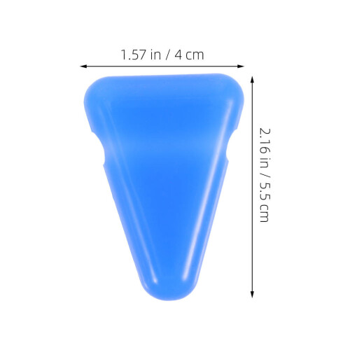 4 pezzi in silicone per diapason con base antiscivolo triangolare 1
