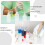 4 pezzi punta per ago applicatore tempera quilling 6