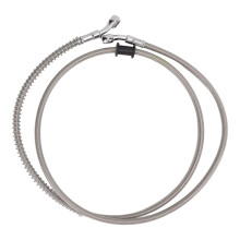 Enhanced Braking 140cm Steel PVC Hose for Motorcycles Effortless Install