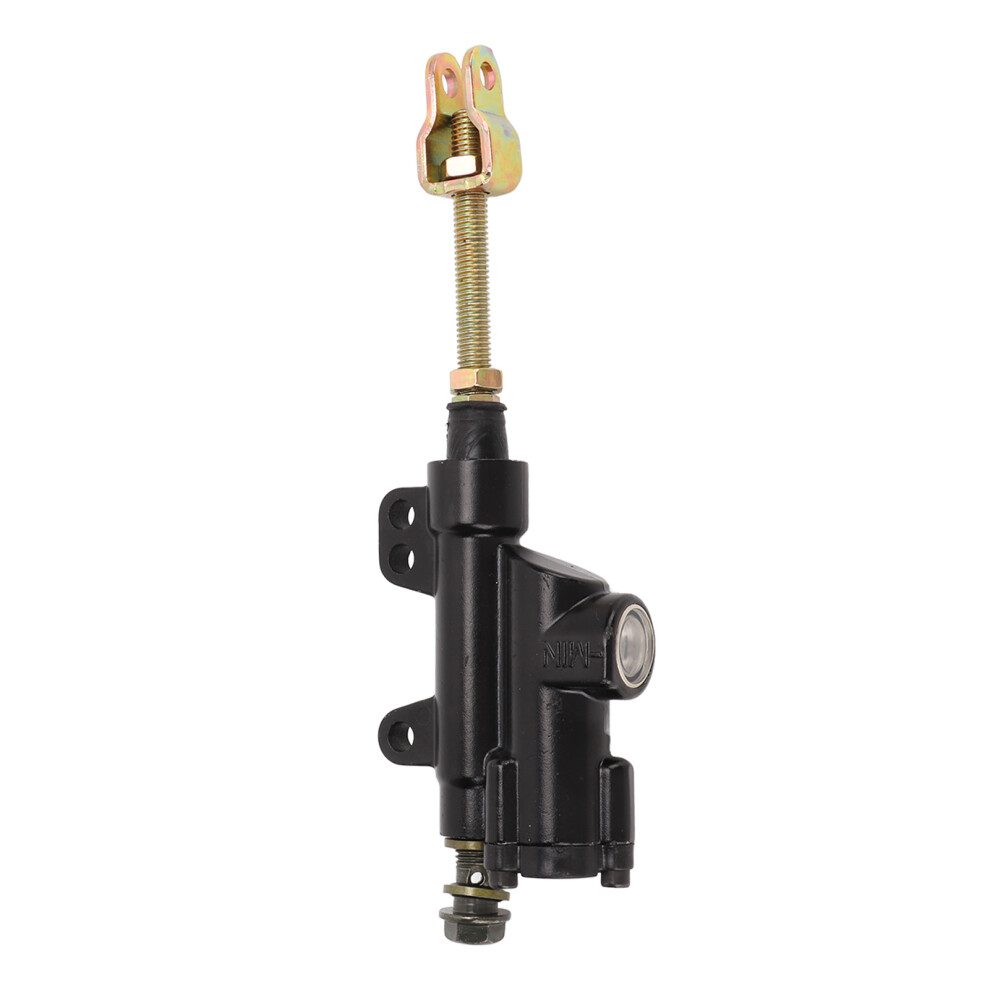Universal Rear Brake Master Cylinder For Atv Motorcycle, Metal Construction 5061357784857