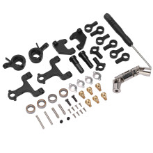 RC Oberes und Unteres Schwingenarm-Set für WPL D12 D42 D-Serie, 89g