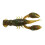 10 Stück grüne weiche PVC-Crawdad-Anglerköder für Barschangeln, 5,5 cm 9