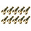 10 Stück grüne weiche PVC-Crawdad-Anglerköder für Barschangeln, 5,5 cm 2