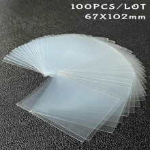 (O 67X102mm-TOP) 100pcs Card Sleeves photcards Clear Protector kpop shield board games tarot cards Three Kingdoms Poker Multi-size toploader