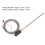 M12 Sonden-Typ-K-Thermoelement Edelstahl-Temperatursensor 4m 7