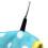 Cama para aves colgante triangular 26x20x18cm verde 6