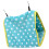 Cama para aves colgante triangular 26x20x18cm verde 15