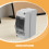 boîtier distribution électrique extérieur ip65 avec couvercle transparent 8