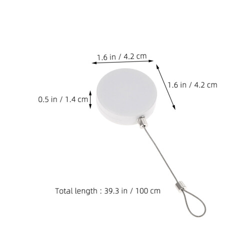 serrure câble rétractable avec clé Allen pour étalage accessoires 2