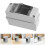 boîtier distribution électrique extérieur ip65 avec couvercle transparent 11