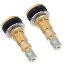 2 pièces tiges de valve pour véhicules sans chambre à air