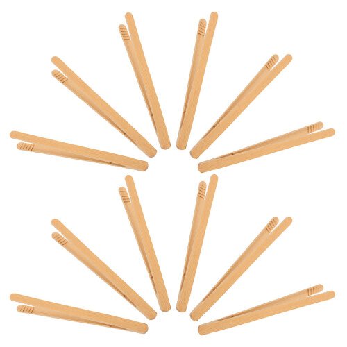 12 pinces en multifonction pour motricité fine et collations