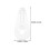 25 pièces clips fixation verre 4 mm transparent avec vis 2