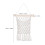 de rangement suspendu en coton pour chambre d'enfant 2