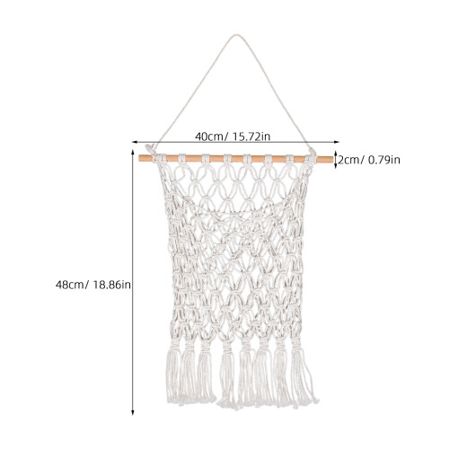 de rangement suspendu en coton pour chambre d'enfant 1