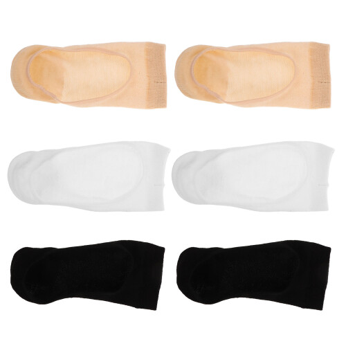 3 paires tabi coupe basse antidérapantes unisexe