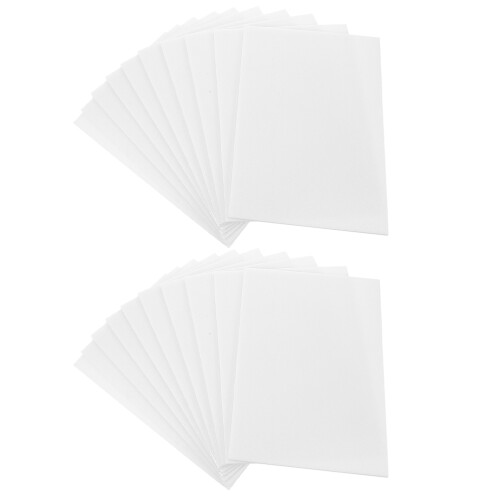 100 plaques mousse A4 blanches pour bricolage