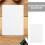 100 plaques mousse A4 blanches pour bricolage 8