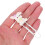 5Pcs Easter Bunny Metal Paper Clips Rabbit Shaped For Office School 4