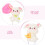 5Pcs Easter Bunny Metal Paper Clips Rabbit Shaped For Office School 9