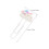 5Pcs Easter Bunny Metal Paper Clips Rabbit Shaped For Office School 3