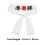 2 Pcs Samurai Headband Child Costume Headbands Party Decorations 3