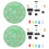 Mlins  2 Sets Decal Stickers Material Tools Welding Practice Kit 1