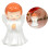 4pcs Angel Figurines Plastic Mini Praying Cherub Statues 7